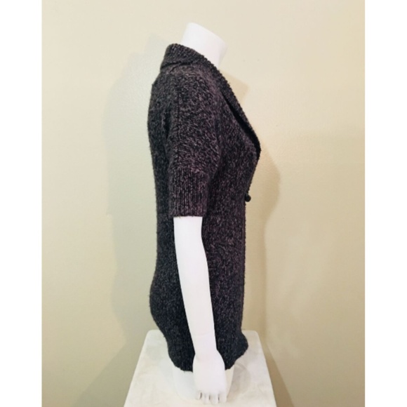 RIPCURL Sweater Sz XS Short Sleeve Gray Cardigan - Picture 8 of 8